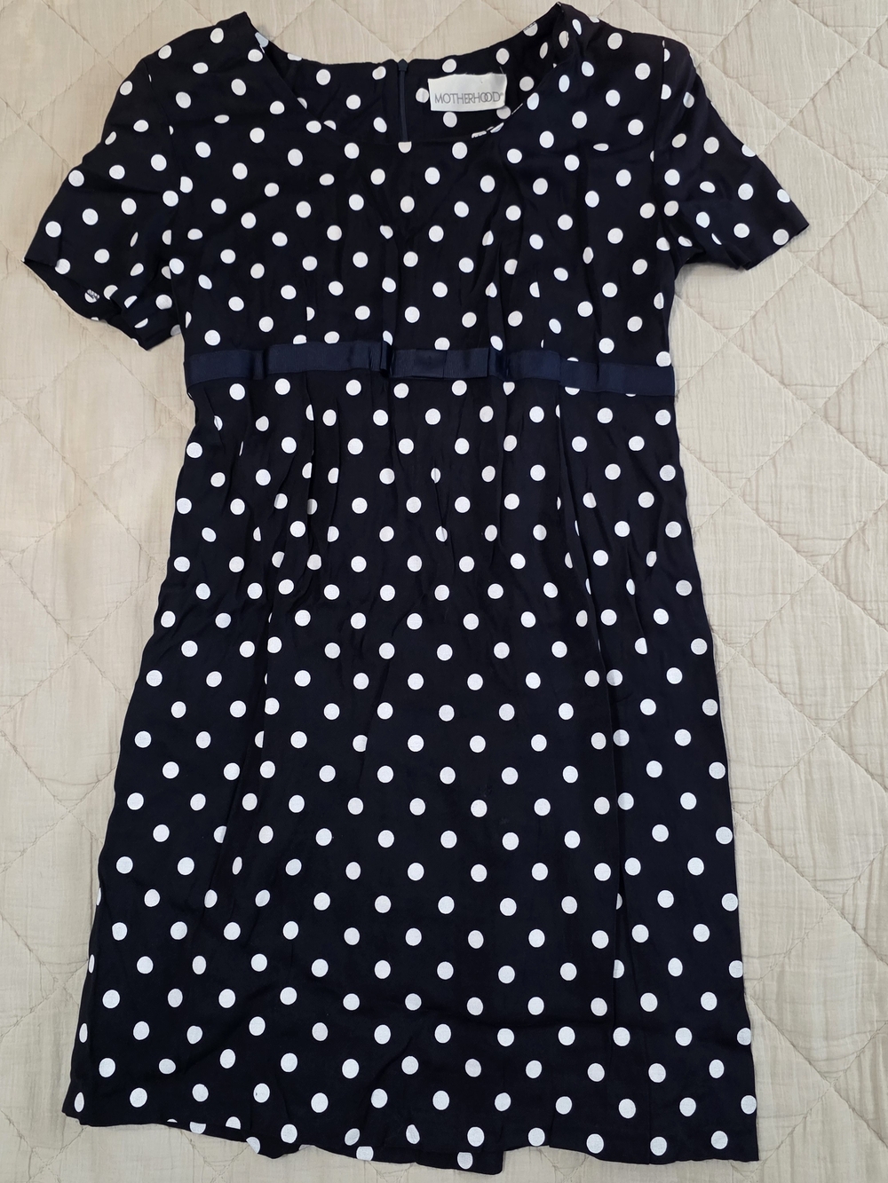 Maternity polka dot Dress
